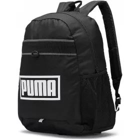   Puma Plus Backpack 078047-01 črn nahrbtnik - 23 l, šolski in športni nahrbtnik s predalom za prenosnik