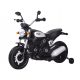 Motorek za otroke na baterijo z 2 motorjema, zvoki, lučmi, črno barvo