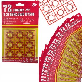   Kapiszony za pištolo - Paket 20x sprožilnih kartuš za pištolo 1440 strelov

Kapiszony za pištolo so nepogrešljiv izdelek za vse male revolveraše, ki uživajo v streljanju. Streljanje s kapiszoni je še 