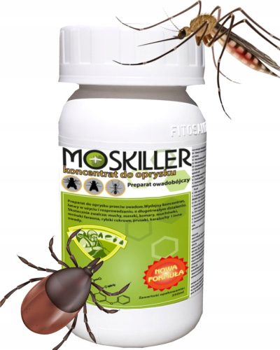 TEKOČI PRILOG PROTI ŠČURKOM, KLOPOM, KOMARJEM, MOLJEM, MRALJAM, MUHAM, OSAM, BOLHAM, STENICAM, SREBRNIM RIBICAM BIOXI 0,3 KG 250 ML