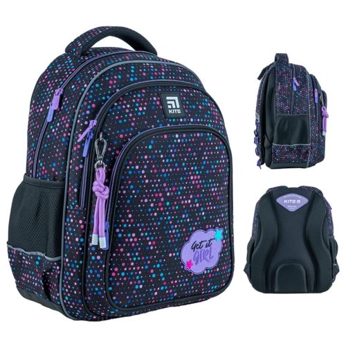 Multibarvni šolski nahrbtnik Kite Multicolor 15 let