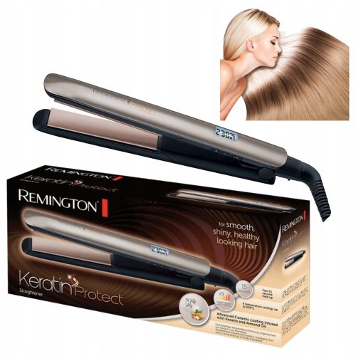 Remington Keratin Protect Prostornica z oljem iz mandljev + etui