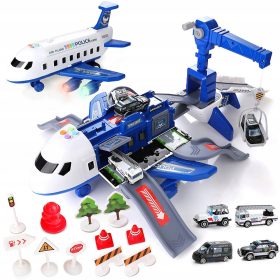 Veliki zložljivi žerjav za letalo s parkirnim mestom