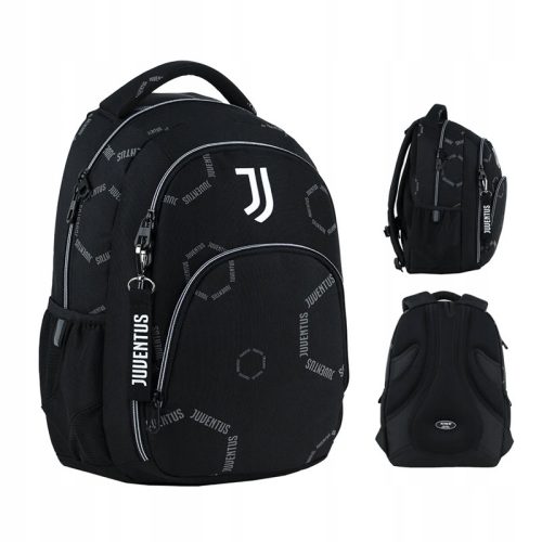 Nahrbtnik za šolo Juventus Kite za mladostnike, sivo-rdeč