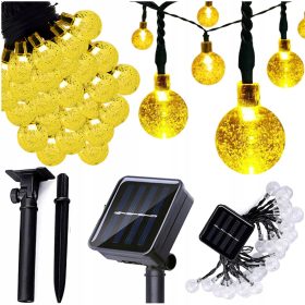 SONČNE VRTNE LUČKE GIRLANDA ŽARNIC