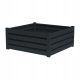 Stojalo za cvetje GardenSteel 40 x 100 x 100 cm antracit