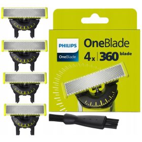 Brivniki Philips OneBlade 360 - 4x OSTRŽKI