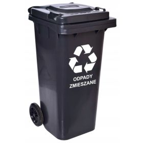 Posoda za smeti Gockowiak 120l črna