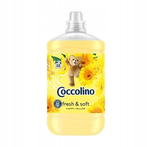 Mehčalec Coccolino Fresh&Soft Srečno rumen 1,7 l