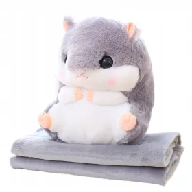 Priljubljena odeja za hrčka Cuddly blanket Set 3v1 maskota