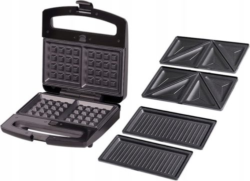  APARAT ZA SENDVIČE OPEKAČ ZA SENDVIČE PANINI ELEKTRIČNI ŽAR Pekač za vaflje 3v1