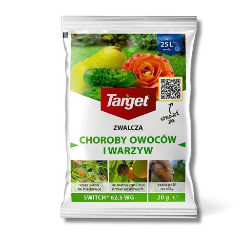 Switch 62,5 WG Fungicid za boj proti BOLEZNI Siva plesen in antraknoza TARGET