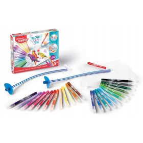   Maped Kreativni napihljivi markerji 24 barv Blowpen Art ustvarjalni set