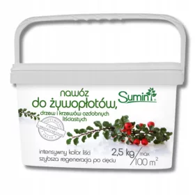   Naravno gnojilo za žive meje, drevesa in okrasne grmovnice Sumin 2,5 kg