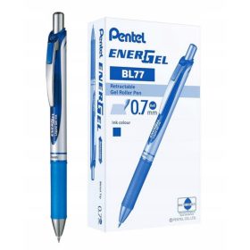   PENTEL ENERGEL BL77 MODRO RALLY PISALO SET 12 kosov + 1 GRATIS
