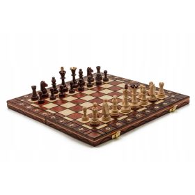    Senator mahagoni šah/Dekorativni šah/Leseni šah/ proizvajalec Szy Żurek