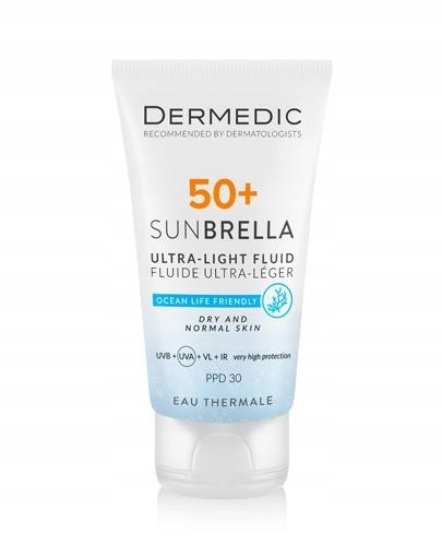 SUNBRELLA Ultralahk krema za zaščito pred soncem SPF 50+ za suho in normalno kožo