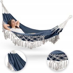 Balkonska Viseča Mreža BOHO SOIS XXL OUTTEC s Frędzli