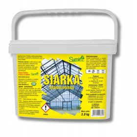   Siarka Granulirana Sumin Nawóz za Zakisanje, Plinjenje in Dezinsekcijo 3 kg
