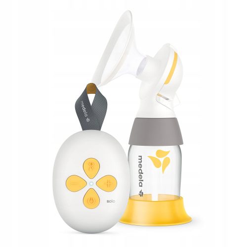 Medela Solo električna prsna črpalka 150 ml za udobno izkušnjo | Visoka učinkovitost in enostavna uporaba | PersonalFit Flex lejek