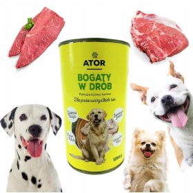 LubieZwierzaki mokra hrana za perutnino 1,25 kg