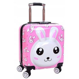 OTROŠKI KOVČEK ZA OTROKE Z VZORCEM ZAJČKA