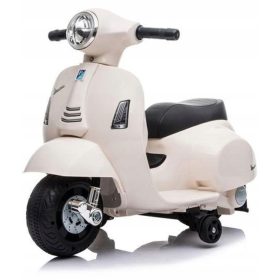 Otroški električni motor Vespa Baby Mix v beli barvi