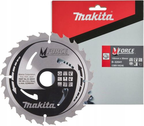  Makita M-FORCE rezalna plošča 190 x 30 x 1,2 mm 1 kos.