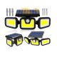 Močna sončna LED zunanja ulična svetilka 3v1 148 W 6000 lm