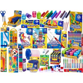 Art set Šolski layette set za šolo XXL Astra 20 kom.