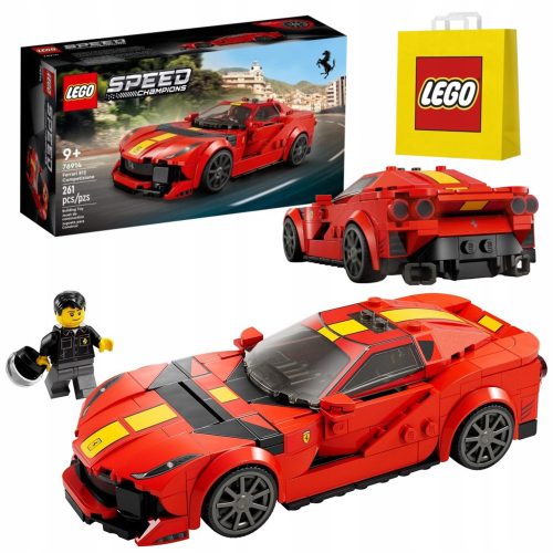 LEGO Speed Champions Ferrari 812 Competizione 76914 + Torba papirnata LEGO