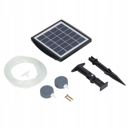 rpalka za dotikanje kisika v solarnem ribniku s cevjo