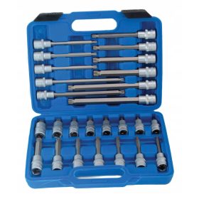    Vtične glave XZN 1/2", velikost M5-M16, dolžina 55-200 mm, set 26 kosov - SATRA