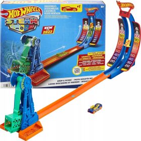 Hot Wheels Steam Wyrzutnia z punktacijo nihala + avto HDY47