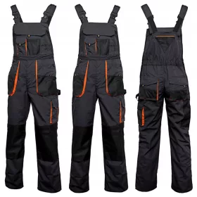   MOCNE Delovne hlače OGRODNICZKI CLASSIC ORANŽNE WZMACNJENE OXFORD600