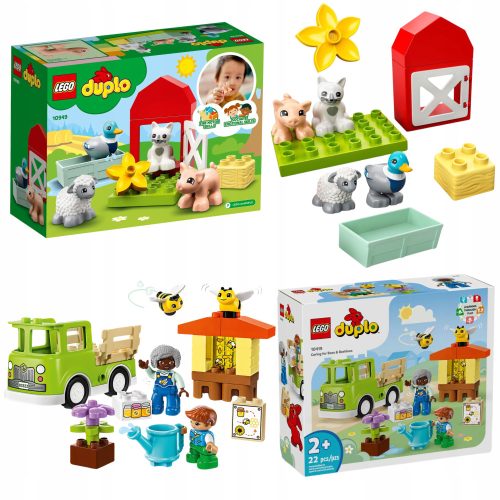 LEGO Duplo 10949 in 10419 - Kmetija in Čebelarstvo
