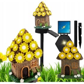  Vgradna solarna svetilka SOLAR LAMP črna 57 cm 1 kos.