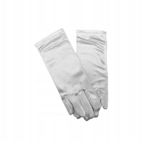 Dolge bele obhajilne rokavice za prvo obhajilo, 1 par