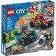 LEGO City 60319 Akcija Gasilska Operacija in Policijski Poškodba
