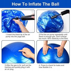 Fit žoga Flintronic 55/65 cm