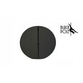   MATERAC ZA POLE DANCE BLACKPOLE 120x120x5cm OKROGLA, ČRNA, TRPEŽNA