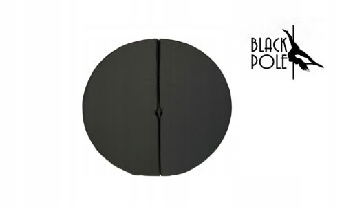 MATERAC ZA POLE DANCE BLACKPOLE 120x120x5cm OKROGLA, ČRNA, TRPEŽNA