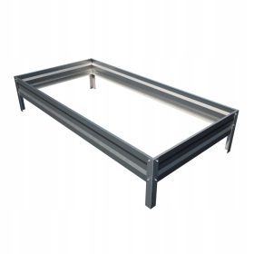 Botanična vrtna postelja 20 cm x 100 x 200 cm, pocinkana