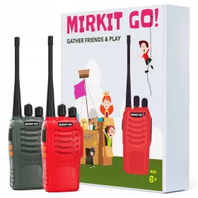   MIRKIT GO otroški walkie-talkie komplet BF-888s - Dvojna oprema za zabavno komunikacijo