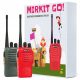 MIRKIT GO otroški walkie-talkie komplet BF-888s - Dvojna oprema za zabavno komunikacijo