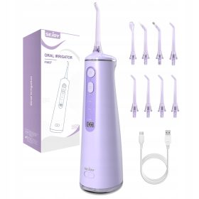   BREZŽIČNI IRYGATOR ZA ČIŠČENJE ZOB 8 ŠOB LED ZASLON 300ML