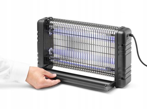 Slovenian Name: Električna lampa za zatiranje insektov Revolution 230V/20W 437x100x(H)265mm

SEO-Optimized Description: Električna lampa za zatiranje insektov Revolution je idealna rešitev za odstranj