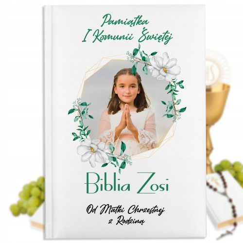 Personalizirana Ilustrirana Biblija za Otroke ob Prvi Sveti Obhajili