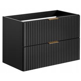 ADEL ČRNA 82-80 Kopalniška omarica pod umivalnik 80