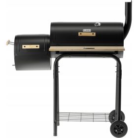  ŽAR NA OGLJE LUND GARDEN Z MREŽO ZA DIMLJENJE 60X30CM